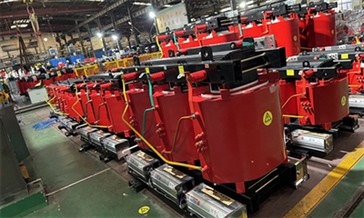 ملفات الجهد العالي في المحولات من النوع الجاف