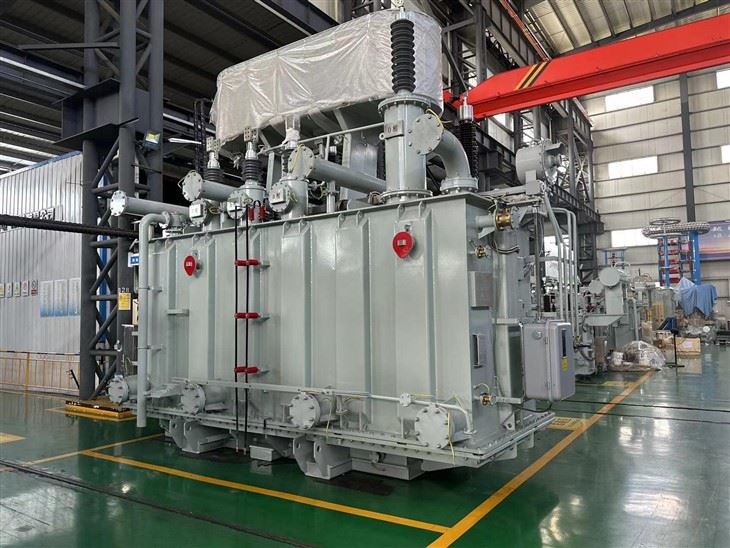 125MVA 138KV 24.94KV Step Down Transformer Three Phase Oil Cooling Substation