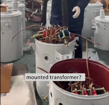 كيفية تثبيت الجزء النشط من المحولات المثبتة على عمود أحادي الطور؟