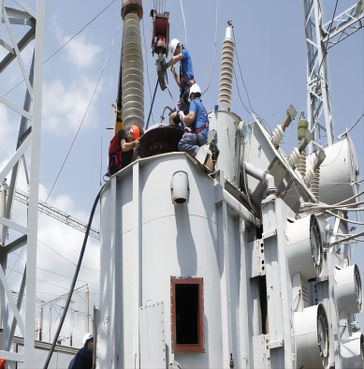 كم من الوقت يستغرق استبدال محول الطاقة؟