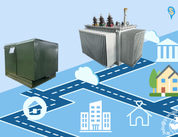 كم عدد المنازل التي يمكن للمحول أن يزودها بالطاقة؟