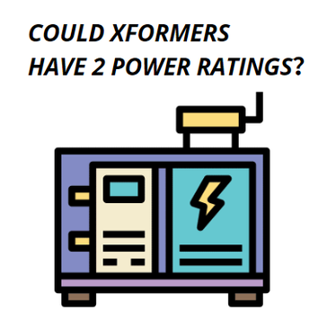 هل يمكن أن يكون للمحولات تصنيفان للطاقة؟