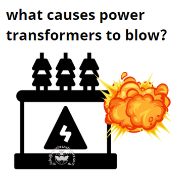 ما الذي يسبب انفجار محولات الطاقة؟