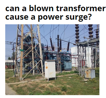 هل يمكن للمحول المنفوخ أن يسبب زيادة في الطاقة؟