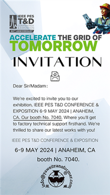 معارض IEEE PES للنقل والتوزيع: مايو 6-9، 2024، أنهايم، كاليفورنيا