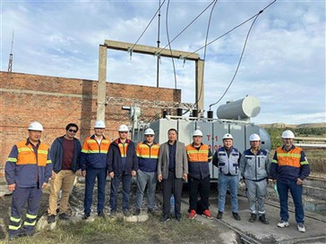 16000KVA 115KV محول الطاقة مثبتة بنجاح في منغوليا الخارجية