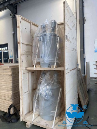 pole transformer packing