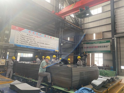 Silicon steel sheet stack