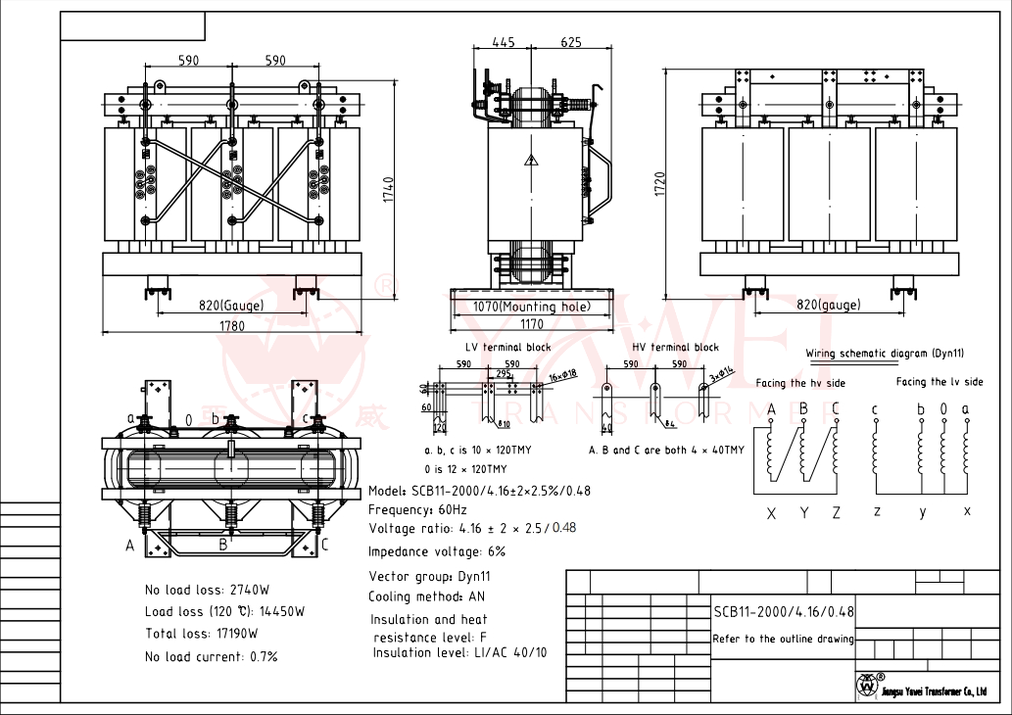 2000kva dry transformer drawing 2000kva dry transformer drawing
